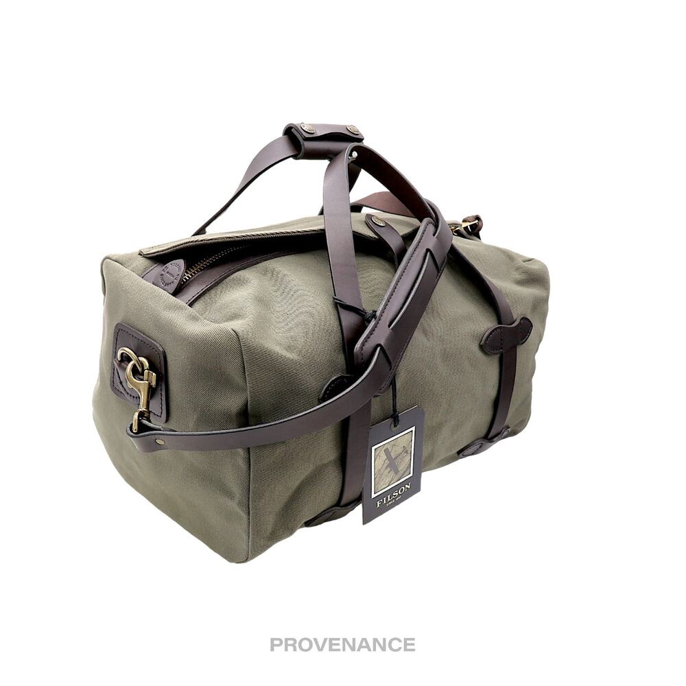 🔴 BNWT Filson Rugged Twill Small Weekend Duffel Bag - Otter - Picture 4 of 13